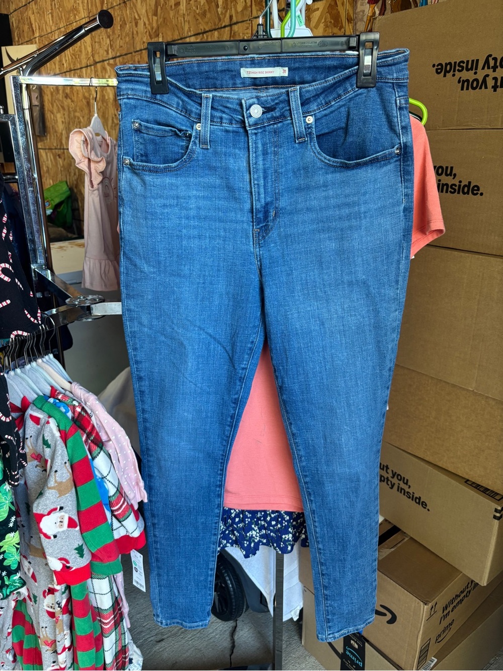 Size 31 Levi's Women's Medium Blue Skinny Jeans